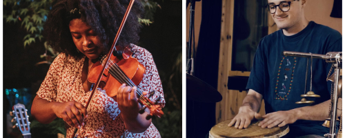 Free Jazz Friday at Symphony Hall with Germa Adan & Jonno Gaze